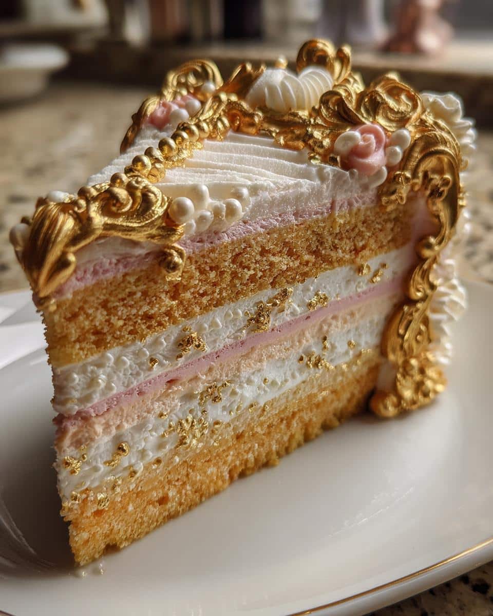 Rococo Revival Cake - detail 1