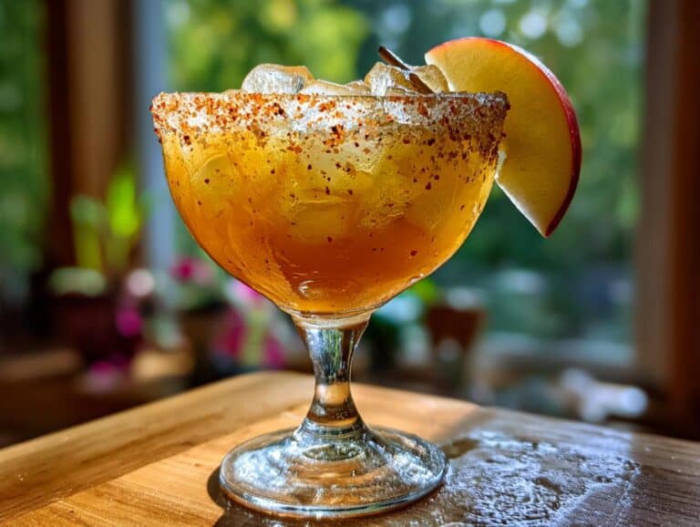 Smoky Harvest Apple Cider Margarita