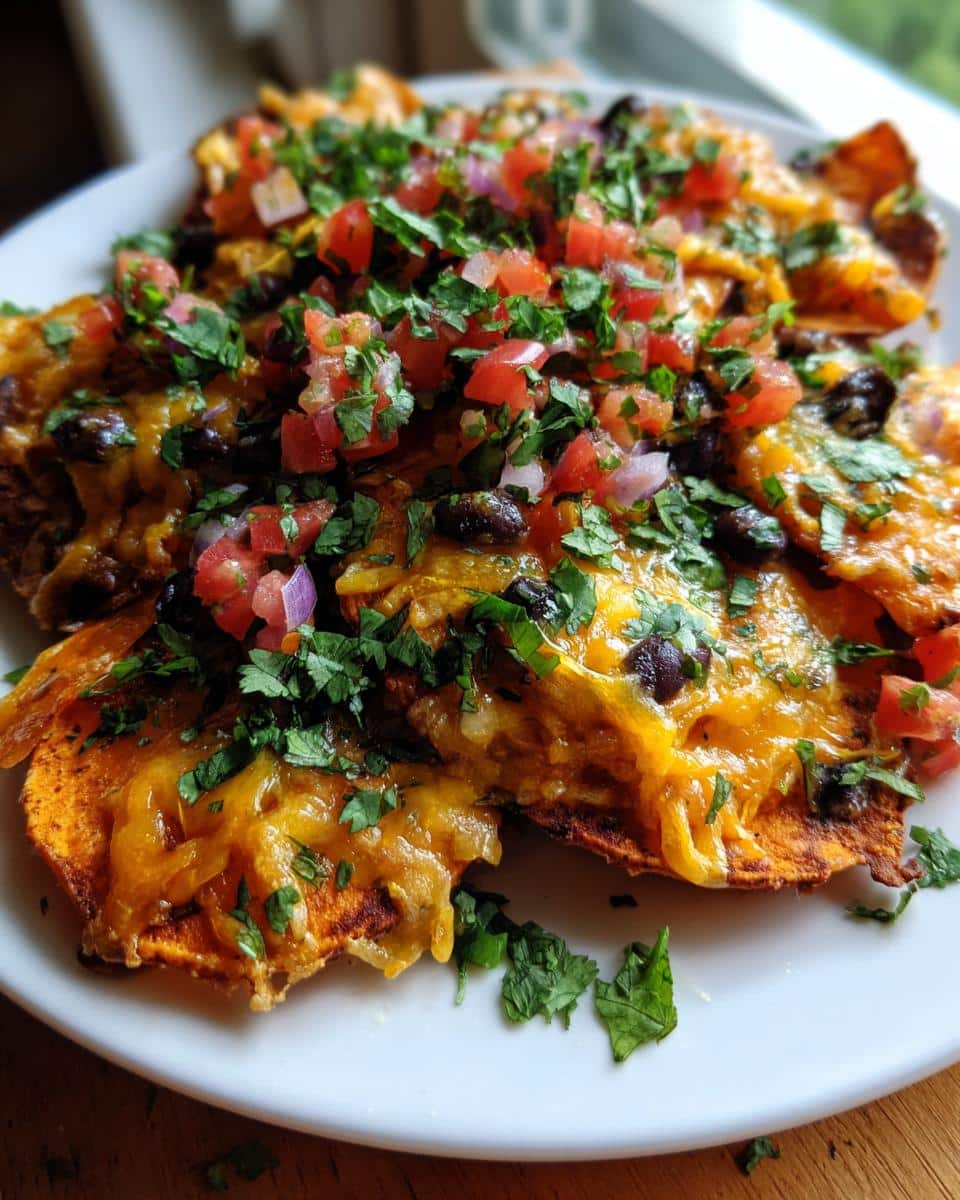 Sweet Potato Nachos - detail 1